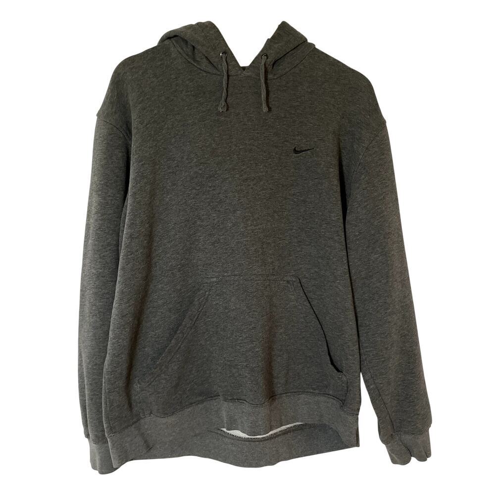 Nike dark gray pullover hoodie kangaroo pocket women's size XL sweater athletic